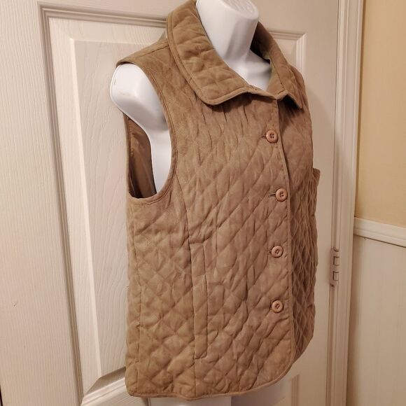Cabelas Womens Quilted Vest S - Picture 3 of 7